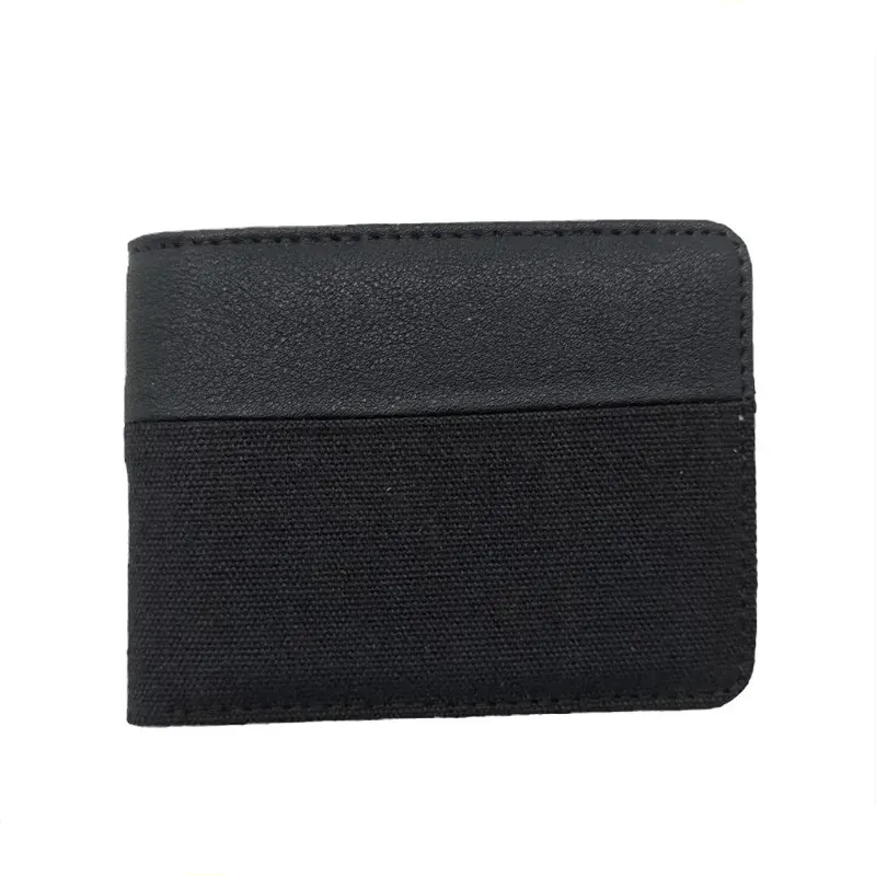 Ví Bifold Canvas Hỗn hợp PU cho Nam